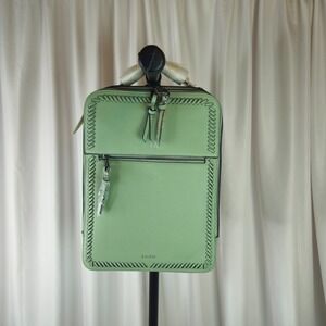 Calpak | Bags | Calpak Kaya Mint Faux Leather Laptop  display picture 1